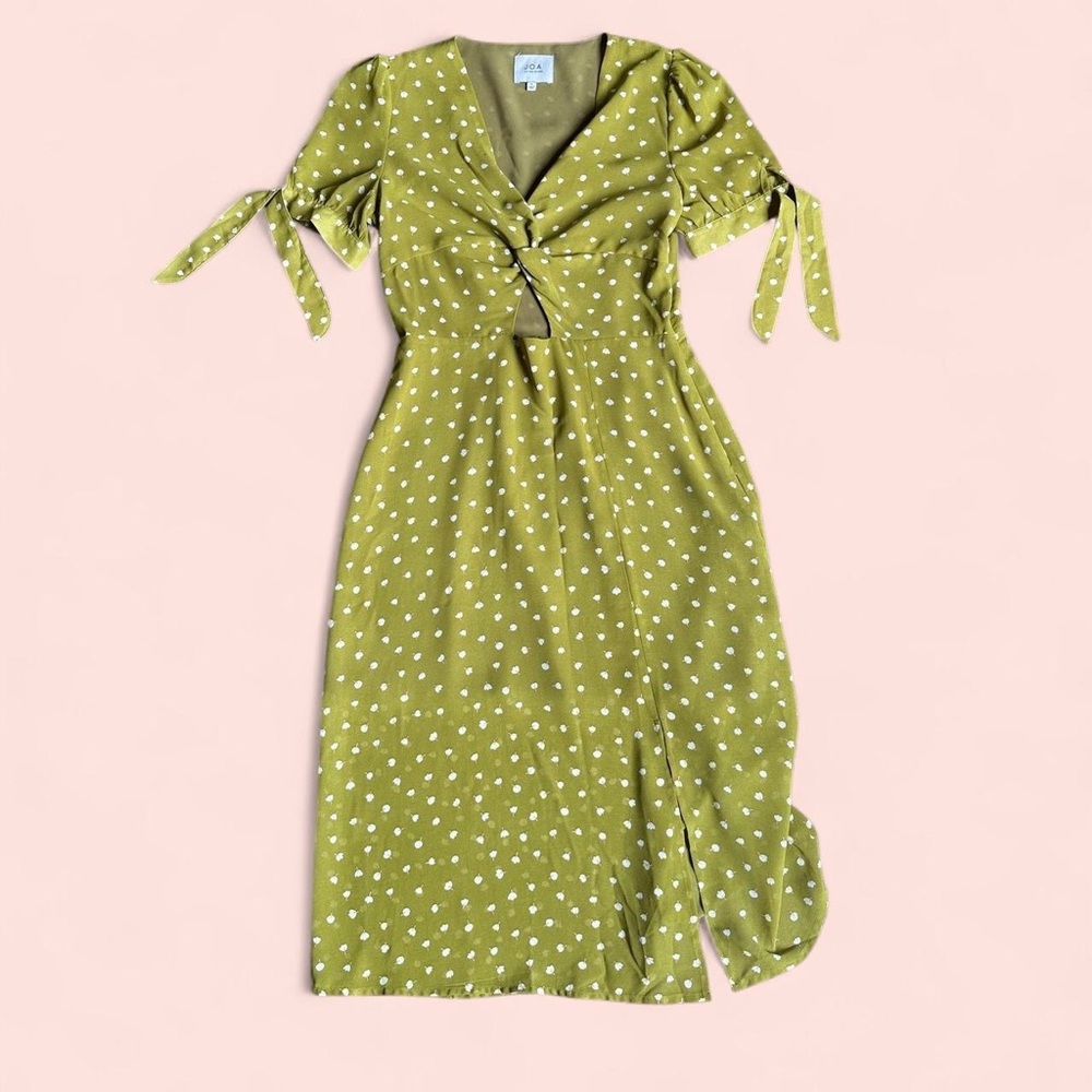 J.O.A Summer Floral Midi Dress